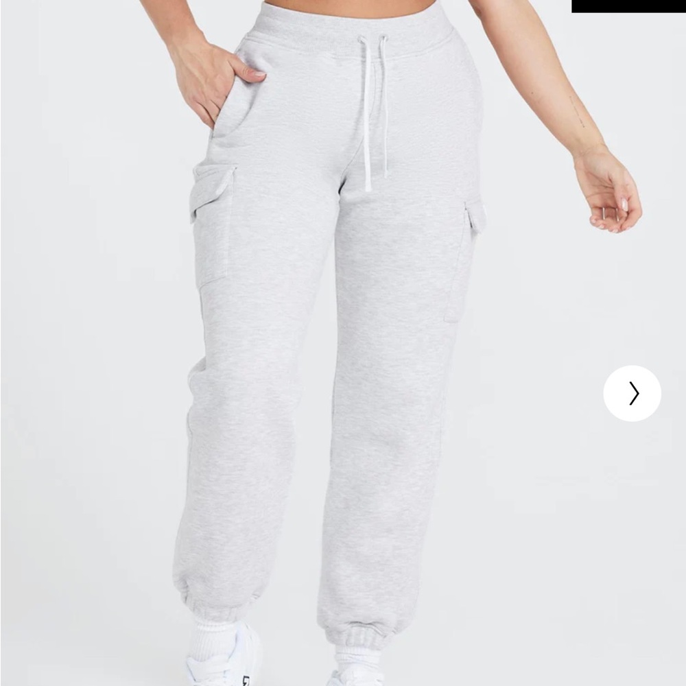 Oner Active All Day Cargo Jogger Light Grey Marl